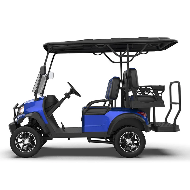 Seguridad del campo de golf: el papel de los carros de golf azules levantados en la Gestión del campo