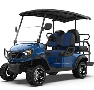 Carro de golf azul levantado serie M 2 2